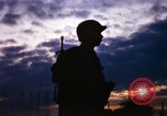Image of guard on duty Vietnam, 1969, second 15 stock footage video 65675025944