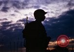 Image of guard on duty Vietnam, 1969, second 16 stock footage video 65675025944