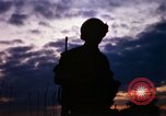 Image of guard on duty Vietnam, 1969, second 18 stock footage video 65675025944