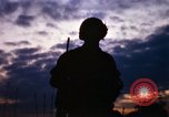 Image of guard on duty Vietnam, 1969, second 20 stock footage video 65675025944