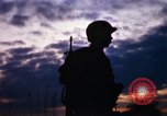Image of guard on duty Vietnam, 1969, second 21 stock footage video 65675025944