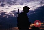 Image of guard on duty Vietnam, 1969, second 22 stock footage video 65675025944