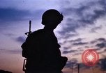 Image of guard on duty Vietnam, 1969, second 51 stock footage video 65675025944