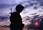 Image of guard on duty Vietnam, 1969, second 52 stock footage video 65675025944