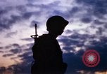 Image of guard on duty Vietnam, 1969, second 54 stock footage video 65675025944