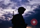 Image of guard on duty Vietnam, 1969, second 60 stock footage video 65675025944