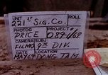 Image of Camp Enari base camp aerial view Vietnam, 1969, second 5 stock footage video 65675025957