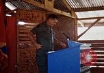 Image of Brigadier General Frank Gunn Dong Tam Vietnam, 1969, second 32 stock footage video 65675025960