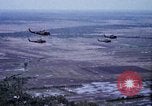 Image of UH-1H helicopters in Mekong Delta of Vietnam Vietnam, 1969, second 12 stock footage video 65675025967