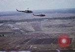 Image of UH-1H helicopters in Mekong Delta of Vietnam Vietnam, 1969, second 22 stock footage video 65675025967