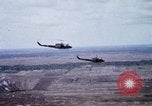 Image of UH-1H helicopters in Mekong Delta of Vietnam Vietnam, 1969, second 33 stock footage video 65675025967