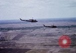 Image of UH-1H helicopters in Mekong Delta of Vietnam Vietnam, 1969, second 36 stock footage video 65675025967