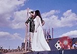 Image of Bob Hope show Pleiku South Vietnam Camp Enari, 1967, second 17 stock footage video 65675025973