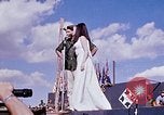 Image of Bob Hope show Pleiku South Vietnam Camp Enari, 1967, second 18 stock footage video 65675025973