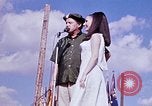 Image of Bob Hope show Pleiku South Vietnam Camp Enari, 1967, second 23 stock footage video 65675025973