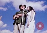 Image of Bob Hope show Pleiku South Vietnam Camp Enari, 1967, second 53 stock footage video 65675025973