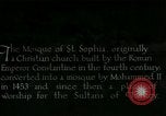 Image of Saint Sophia mosque Istanbul Turkey, 1922, second 1 stock footage video 65675025987
