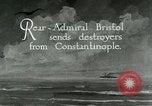 Image of US destroyers respond  to Smyrna fire Istanbul Turkey, 1922, second 6 stock footage video 65675025989