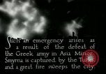 Image of US destroyers respond  to Smyrna fire Istanbul Turkey, 1922, second 32 stock footage video 65675025989