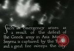 Image of US destroyers respond  to Smyrna fire Istanbul Turkey, 1922, second 34 stock footage video 65675025989