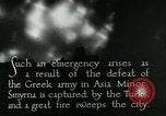 Image of US destroyers respond  to Smyrna fire Istanbul Turkey, 1922, second 46 stock footage video 65675025989