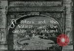Image of sailors visit Vatican City Rome Italy, 1922, second 1 stock footage video 65675025999