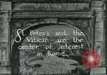 Image of sailors visit Vatican City Rome Italy, 1922, second 5 stock footage video 65675025999