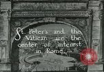Image of sailors visit Vatican City Rome Italy, 1922, second 6 stock footage video 65675025999