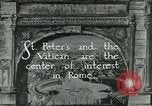 Image of sailors visit Vatican City Rome Italy, 1922, second 8 stock footage video 65675025999