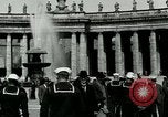 Image of sailors visit Vatican City Rome Italy, 1922, second 25 stock footage video 65675025999