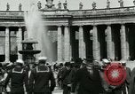 Image of sailors visit Vatican City Rome Italy, 1922, second 26 stock footage video 65675025999