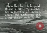 Immagine di USS Bainbridge salvataggi di nave ospedale Vinh-Long Europa, 1922, secondo 4 filmato di repertorio 65675026004
