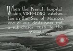 Immagine di USS Bainbridge salvataggi di nave ospedale Vinh-Long Europa, 1922, secondo 16 filmato di repertorio 65675026004