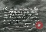 Immagine di USS Bainbridge salvataggi di nave ospedale Vinh-Long Europa, 1922, secondo 38 filmato di repertorio 65675026004