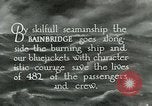 Immagine di USS Bainbridge salvataggi di nave ospedale Vinh-Long Europa, 1922, secondo 42 filmato di repertorio 65675026004