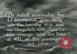 Immagine di USS Bainbridge salvataggi di nave ospedale Vinh-Long Europa, 1922, secondo 46 filmato di repertorio 65675026004