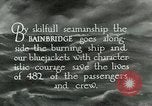 Immagine di USS Bainbridge salvataggi di nave ospedale Vinh-Long Europa, 1922, secondo 49 filmato di repertorio 65675026004