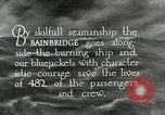 Immagine di USS Bainbridge salvataggi di nave ospedale Vinh-Long Europa, 1922, secondo 50 filmato di repertorio 65675026004