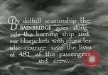 Immagine di USS Bainbridge salvataggi di nave ospedale Vinh-Long Europa, 1922, secondo 51 filmato di repertorio 65675026004