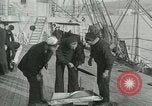 Standbild Atlantik Schiff Europa, 1922, aus Sekunde 6 historischem Filmmaterial Videoclip 65675026010