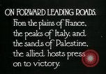 Image Les troupes italiennes positions défensives Première Guerre Mondiale Italie, 1918, de la seconde 18 séquences d'archives historiques vidéo 65675026011
