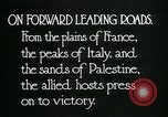 Image Les troupes italiennes positions défensives Première Guerre Mondiale Italie, 1918, de la seconde 23 séquences d'archives historiques vidéo 65675026011