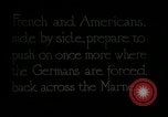 Standbild verwurzelte französische Soldaten an der Marne line Frankreich, 1918, aus Sekunde 1 historischem Filmmaterial Videoclip 65675026012