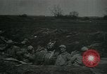 Standbild verwurzelte französische Soldaten an der Marne line Frankreich, 1918, aus Sekunde 29 historischem Filmmaterial Videoclip 65675026012