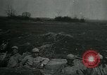 Standbild verwurzelte französische Soldaten an der Marne line Frankreich, 1918, aus Sekunde 33 historischem Filmmaterial Videoclip 65675026012