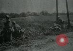 Standbild verwurzelte französische Soldaten an der Marne line Frankreich, 1918, aus Sekunde 39 historischem Filmmaterial Videoclip 65675026012