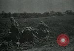 Standbild verwurzelte französische Soldaten an der Marne line Frankreich, 1918, aus Sekunde 47 historischem Filmmaterial Videoclip 65675026012