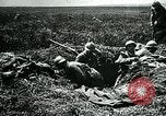 Standbild verwurzelte französische Soldaten an der Marne line Frankreich, 1918, aus Sekunde 54 historischem Filmmaterial Videoclip 65675026012