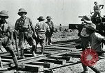 Image of British military engineers build a railroad line Palestine, 1917, second 44 stock footage video 65675026013