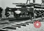Image of British military engineers build a railroad line Palestine, 1917, second 48 stock footage video 65675026013